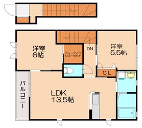 伊賀駅 徒歩10分 2階の物件間取画像